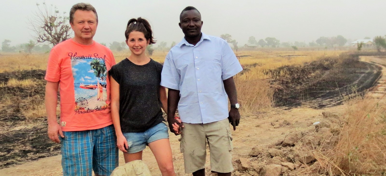 Fließendes Wasser für das Waisenhaus Tamale Ghana